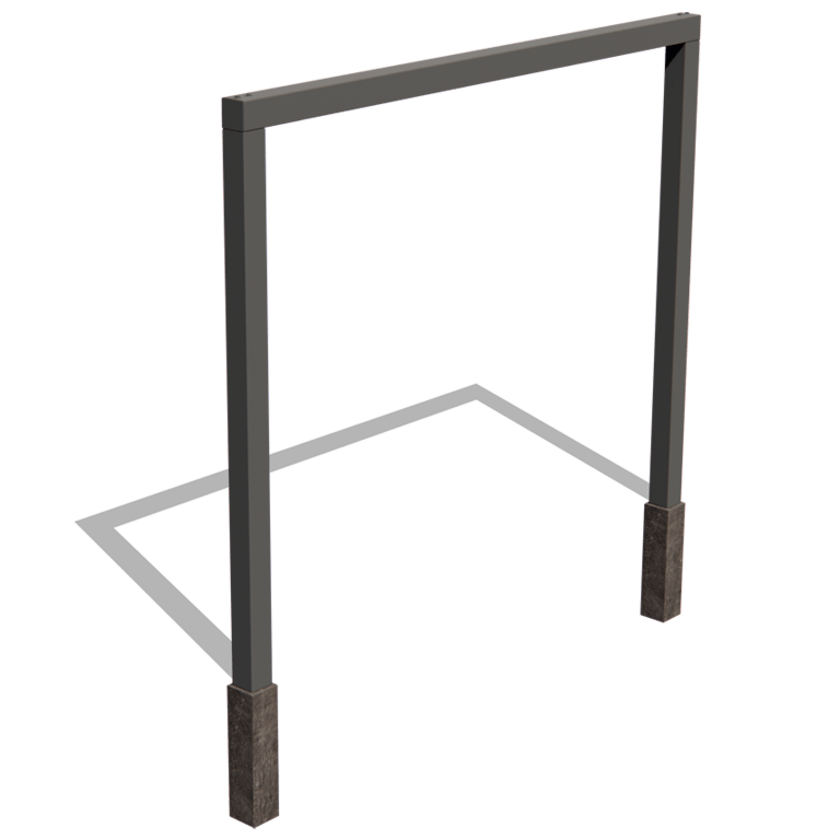 Pergola en acier - Droite - 300 x 230 cm