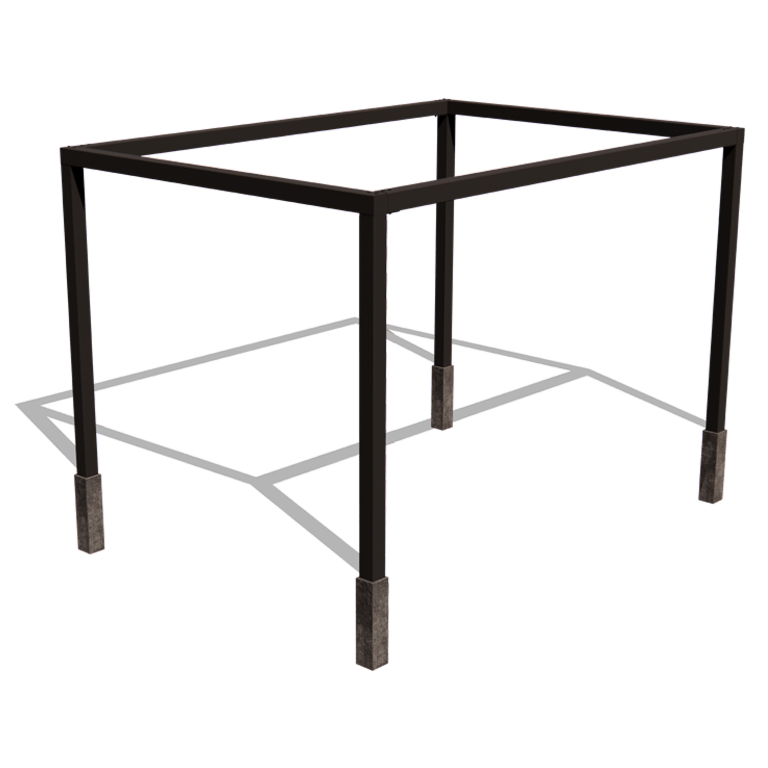 Pergola en acier - Carré - 424 x 300 x 230 cm