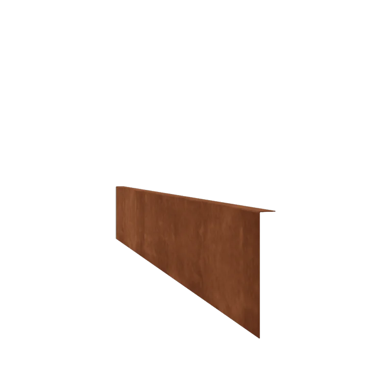 Bordures de jardin en acier Corten - Corpulent - Hauteur 22 cm - 150 cm