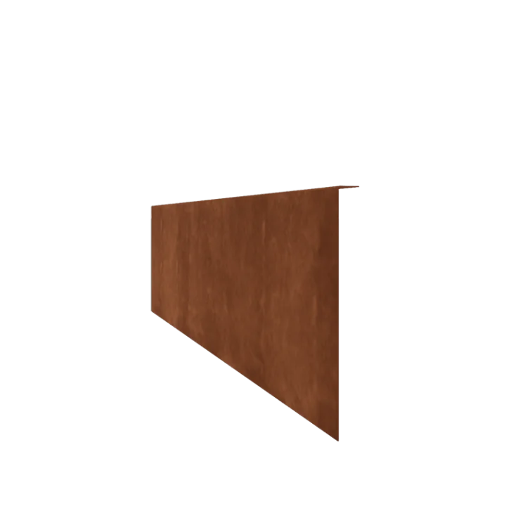 Bordures de jardin en acier Corten - Corpulent - Hauteur 34 cm - 240 cm