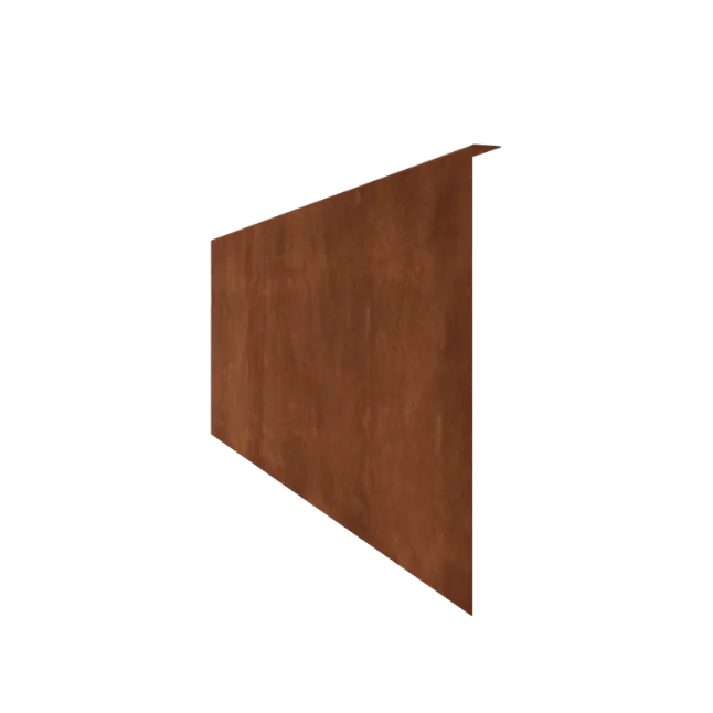 Bordures de jardin en acier Corten - Corpulent - Hauteur 45 cm - 240 cm