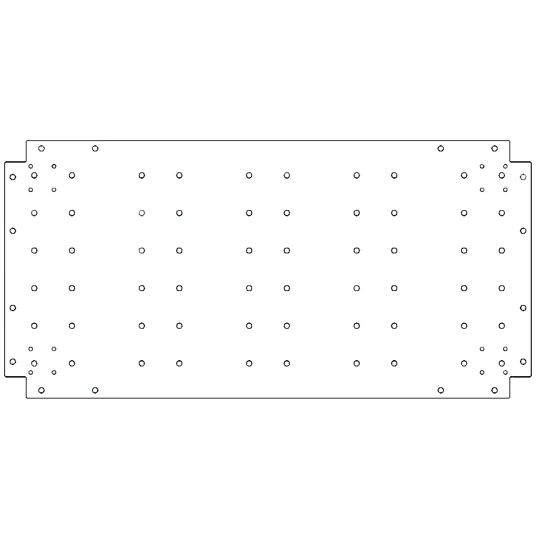 Plaque de fond en acier galvanisé - 50 x 100 cm