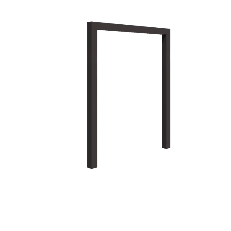 Pergola en acier - Droit - 200 x 230 cm - Autre couleur RAL - Sans plot béton