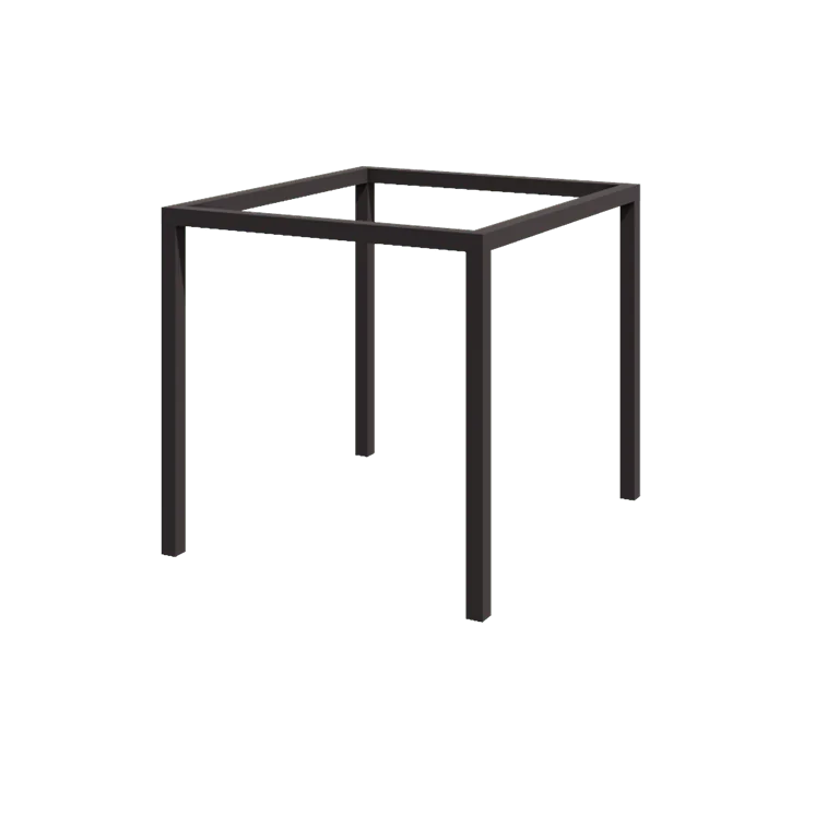 Pergola en acier - Carré - 274 x 250 x 230 cm - RAL7016 mat (gris anthracite) - Sans plot béton