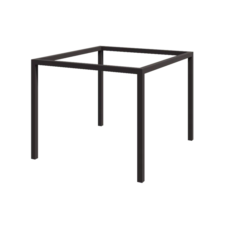 Pergola en acier - Carré - 324 x 300 x 230cm - RAL7016 mat (gris anthracite) - Sans plot béton