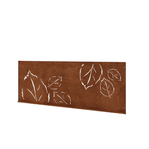 Grillage décoratif en acier Corten N - Panneau 149 x 3 x 60 cm